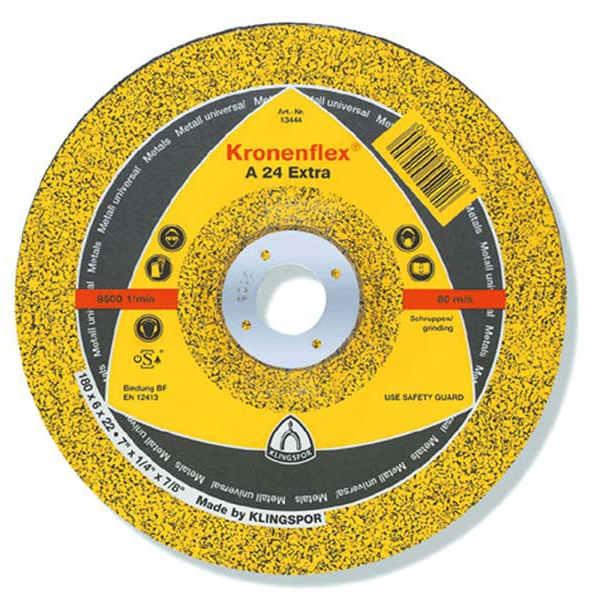  Klingspor Tarcza wypukła A24 Extra do cięcia metali 125mm - 209016