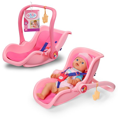 BABY born Comfort Seat Pink Babahordozó játékbabának