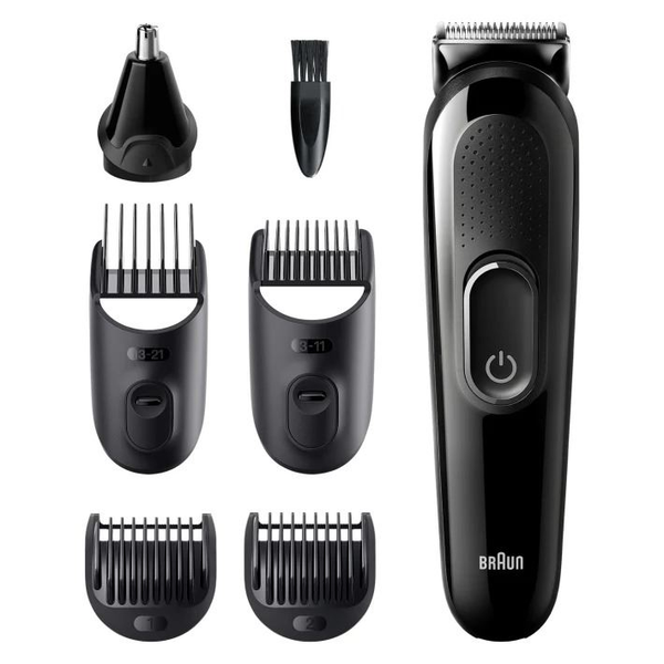 Braun All-in-one MGK3320 Napájení/baterie 2,1 cm Černá