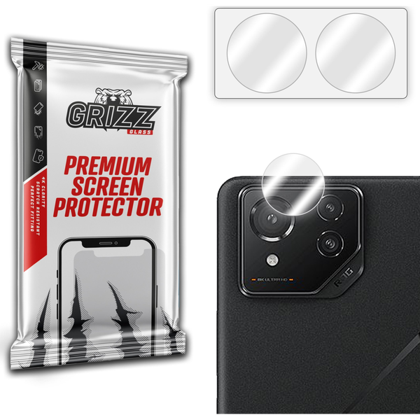  GrizzGlass Szkło na aparat GrizzGlass HybridGlass Camera do Asus ROG Phone 8 Pro