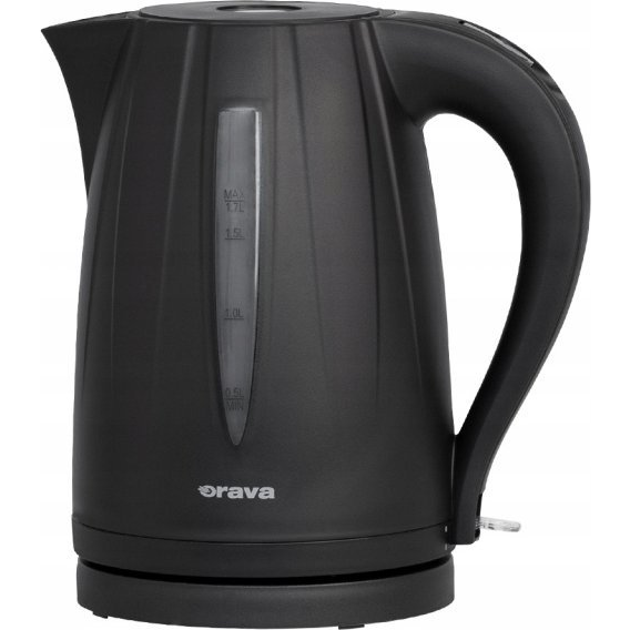 Orava VK-3727 elektromos vízforraló, 1.7 literes, 1850-2200 W, fekete (VK-3727)
