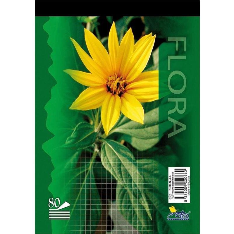 Notes A5, 80 lap, négyzetrácsos (15085/4b)