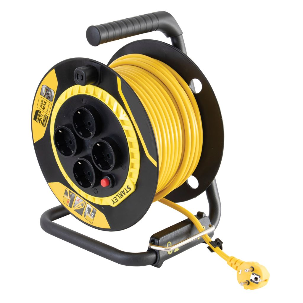 Stanley kábeldob 40m kábellel IP20 (SXECCL26BVE) (SXECCL26BVE)