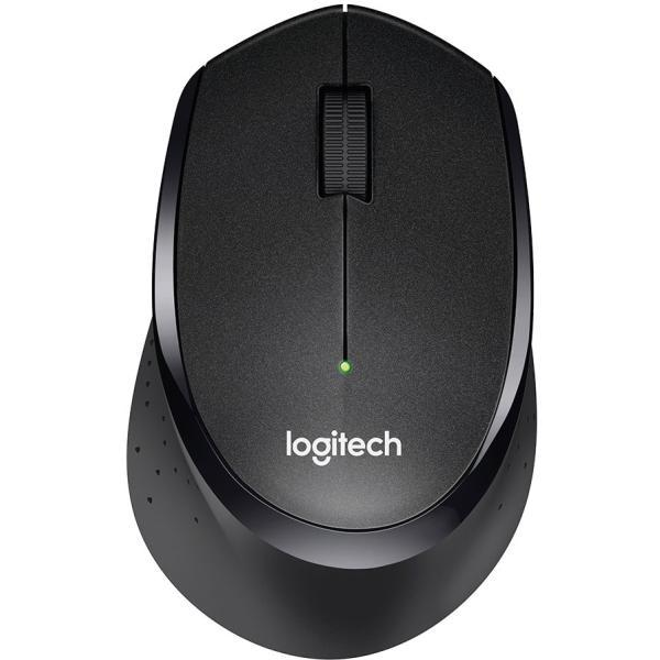 Logitech B330 Silent Plus vezeték nélküli egér, 1000 DPI, fekete (910-004913)