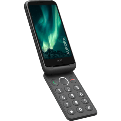 Doro Aurora A20 Mobiltelefon 4GB/64GB Dual-SIM Grafitszürke (380535)