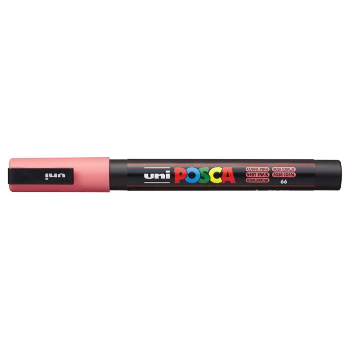 Uni Posca PC-3M 0,9-1,3 mm Dekormarker - Korall (2UPC3MKORALL)