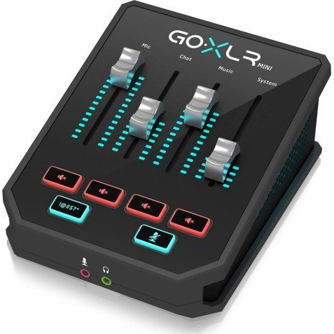 TC Helicon Go XLR Mini USB Streaming Audio Interfész - Fekete (7986623)