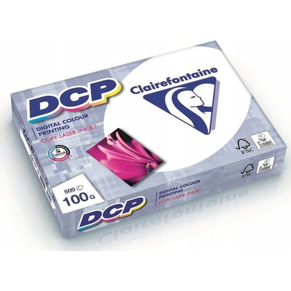 Másolópapír Clairefontaine Dcp A/4 100 g 500 Ív/Csomag