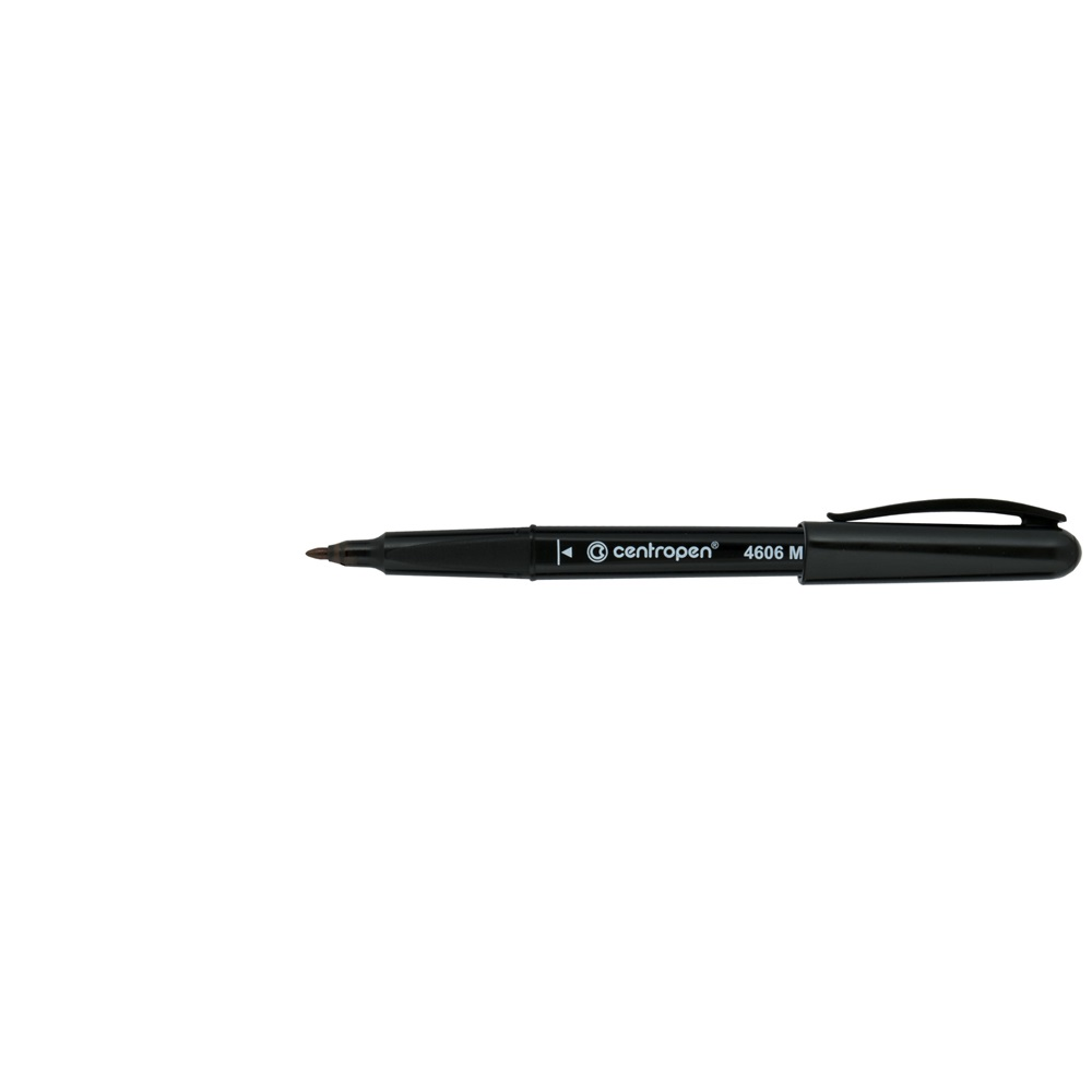 Centropen Alkoholos marker 1mm, CD/DVD Liner M 4606 fekete (KA-646060112) (KA-646060112)