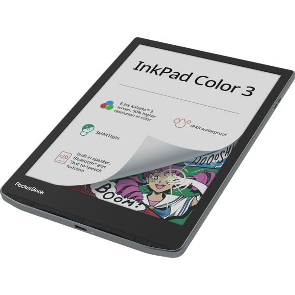 PocketBook InkPad Color 3 7.8" 32GB E-book olvasó - Fekete