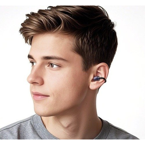 HOCO EA5 Duke III Bluetooth Fülhallgató Headset Töltőtokban - Fekete (EA5 black)