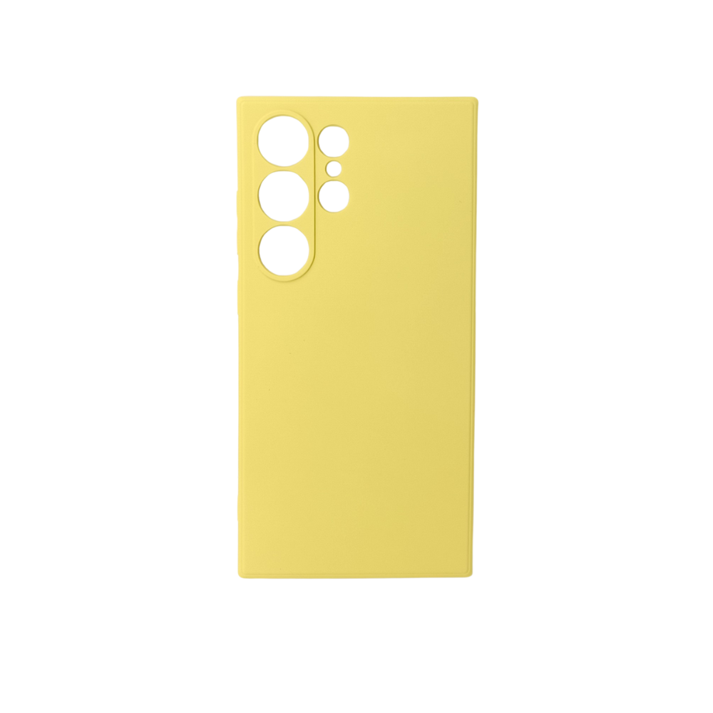 Premium szilikon tok, Samsung S24 Ultra, Citroms. (CEL-PREM-SAM-S24U-Y)