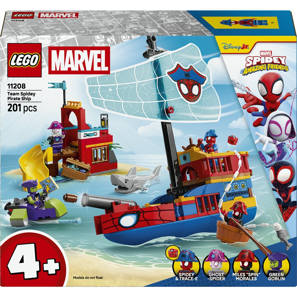 LEGO® Marvel: A pókcsapat kalózhajója (11208) (11208)