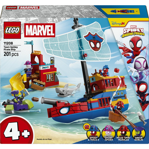 LEGO® Marvel: A pókcsapat kalózhajója (11208)