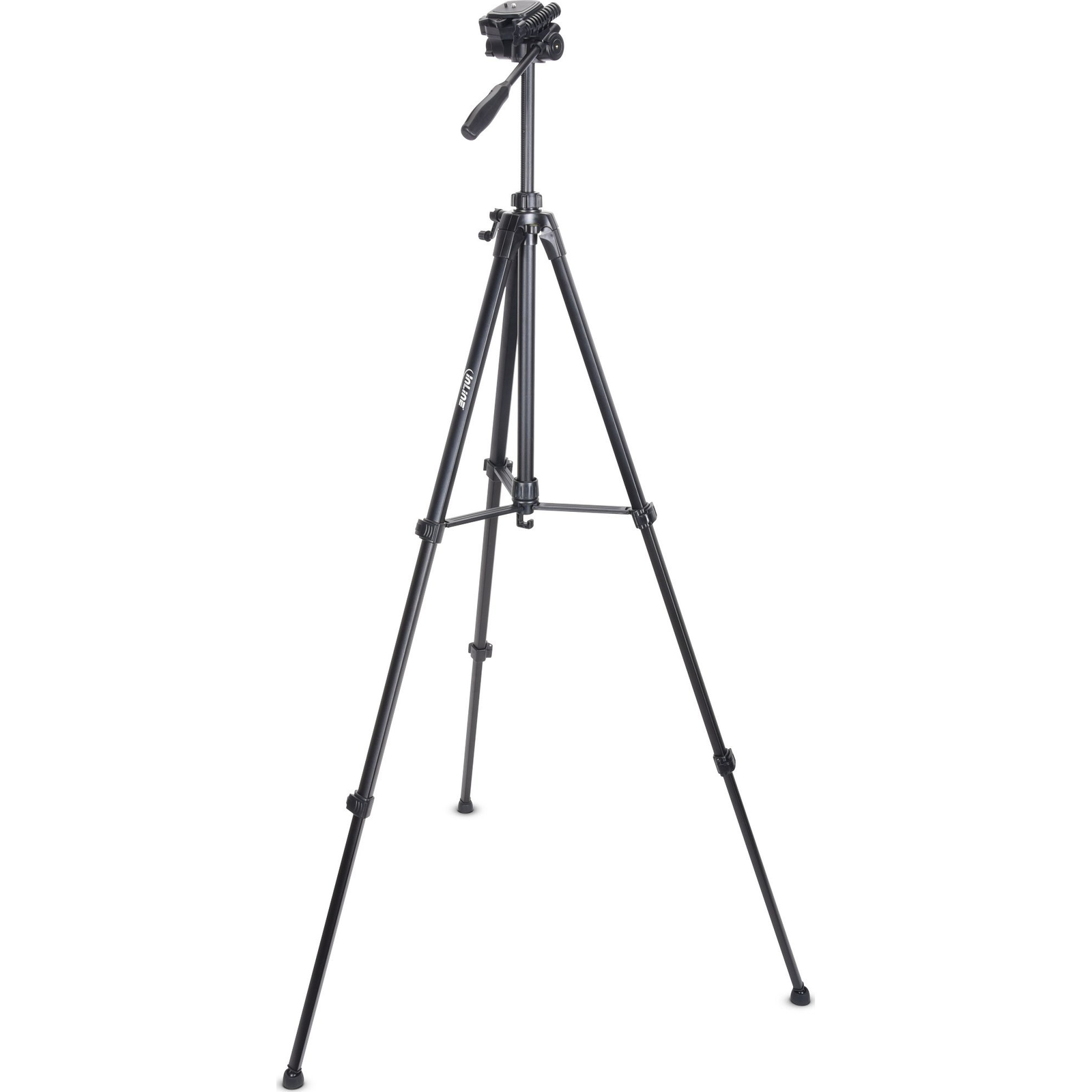 InLine 48018B háromlábú fotóállvány Digitális/filmes kamerák 3 láb(ak) Fekete (48018B)