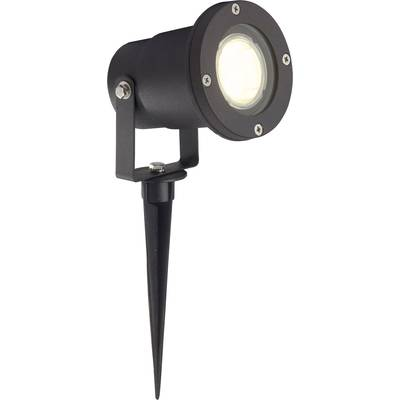 Kültéri LED-es fényszóró 3 W GU10, fekete, Brilliant Janko (G96232/06)