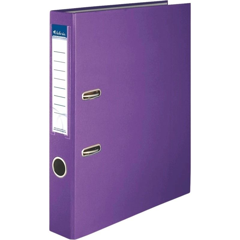 Victoria Basic iratrendező 50mm gerincvastagság, A4 lila (IDI50LN) (IDI50LN)