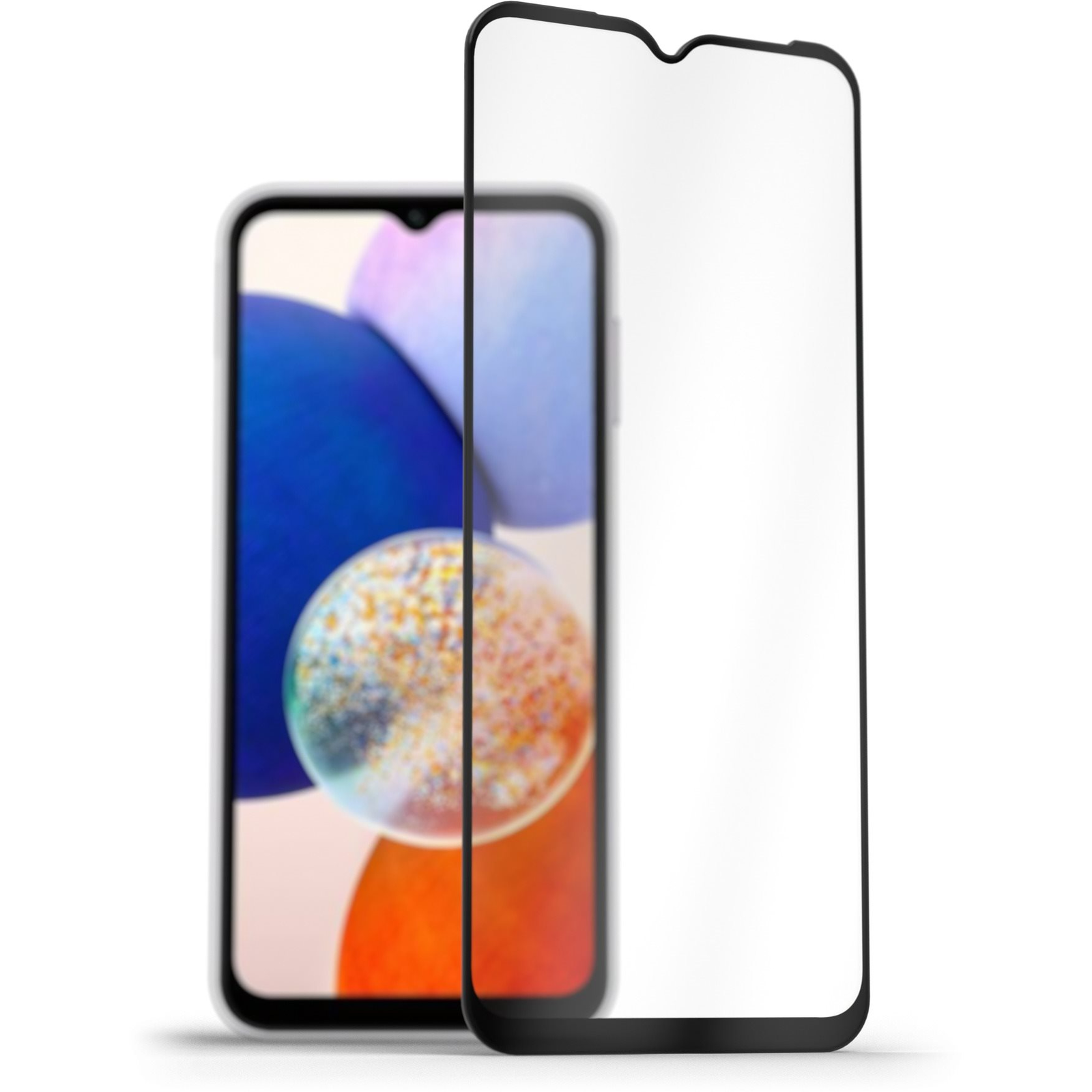 AlzaGuard FullCover Glass Protector Samsung Galaxy A14 5G 2.5D üvegfólia (AGD-TGB0127)