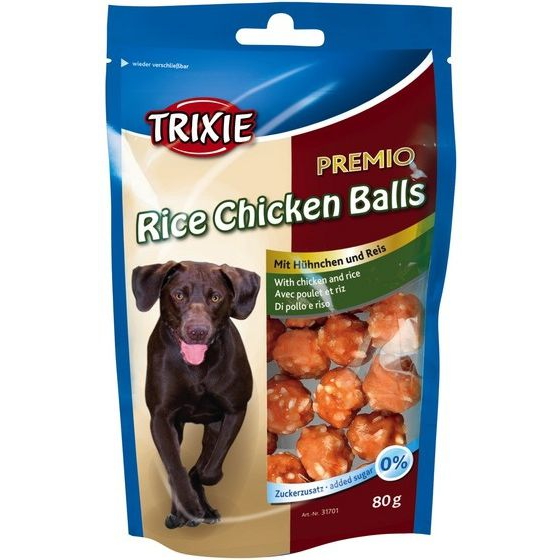 Trixie Jutalomfalat Premio rizses csirke golyók 80gr