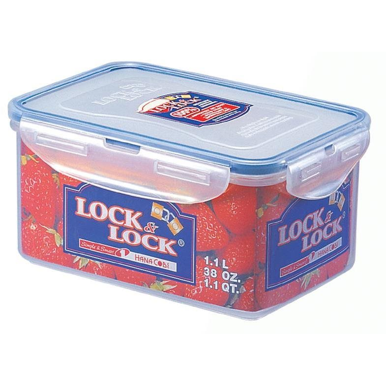 LOCK LOCK ÉLELMISZERTÁROLÓ DOBOZ 18,1 X 12,8 X 8,8CM 1,1 L MŰANYAG (HPL815D)