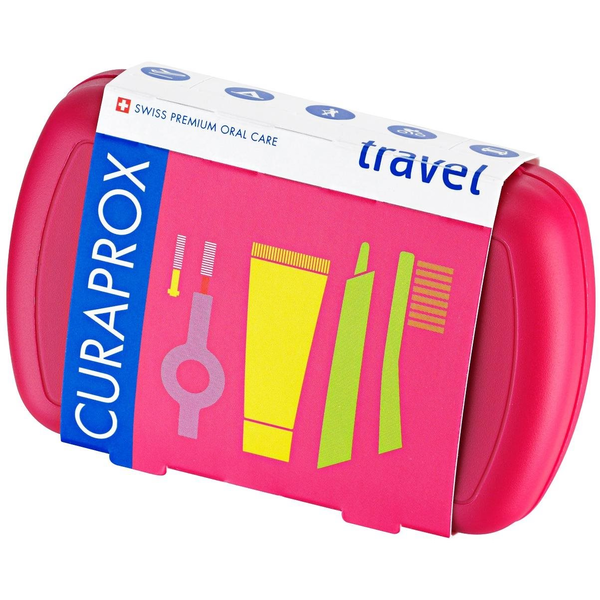 CURAPROX Travel set, piros