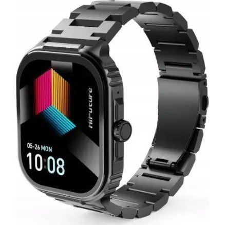 HiFuture Ultra3 Pro okosóra 2.04" AMOLED kijelző fekete (HSSW7BK)