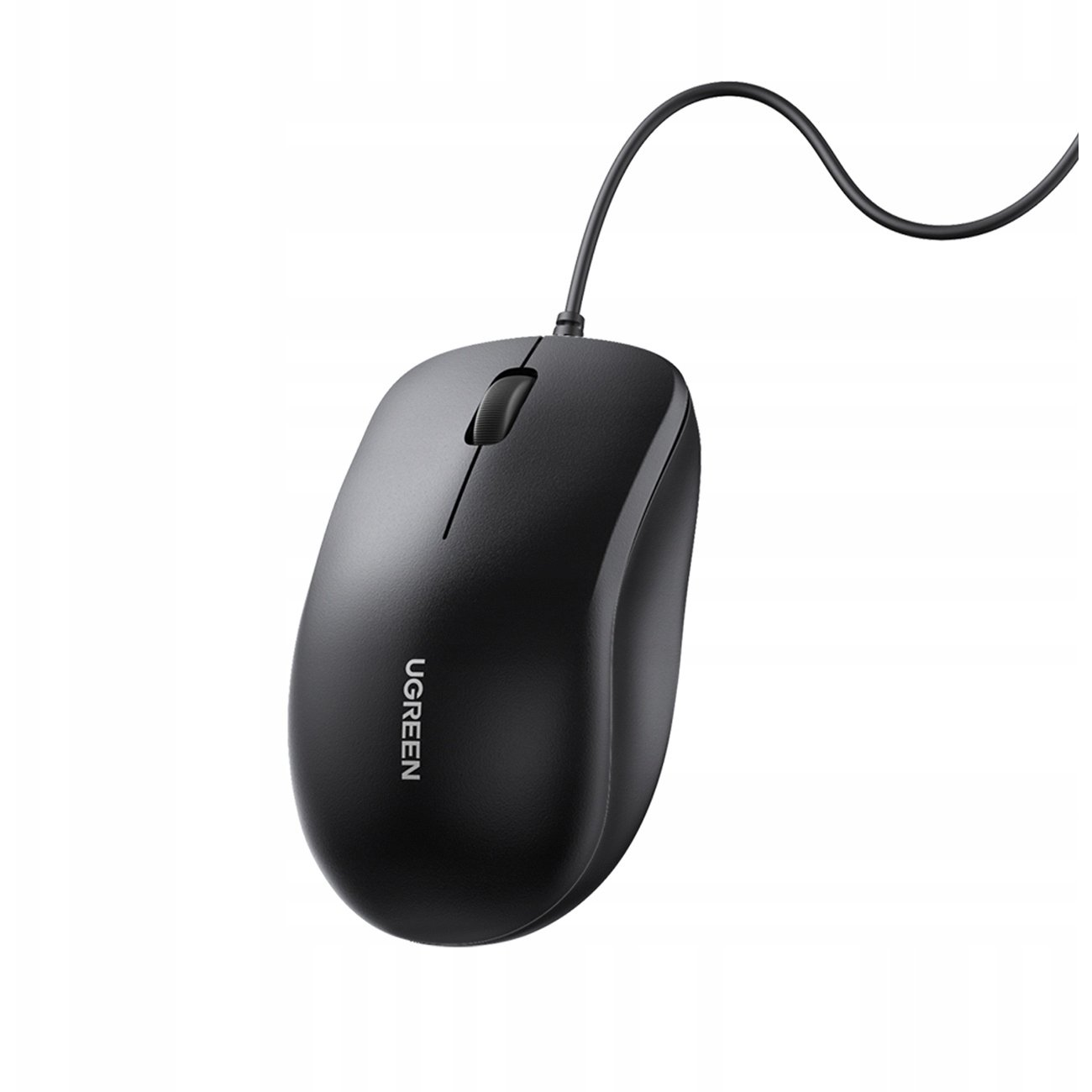 Ugreen MU007 vezetékes egér 1200DPI fekete (6957303897896)
