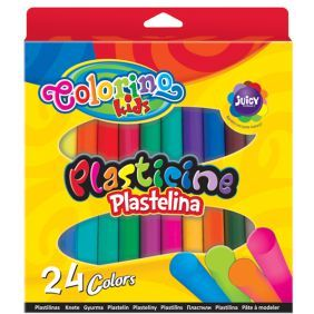 Colorino Plastelina 20 kolorów + 2 neonowe + srebrna i złota