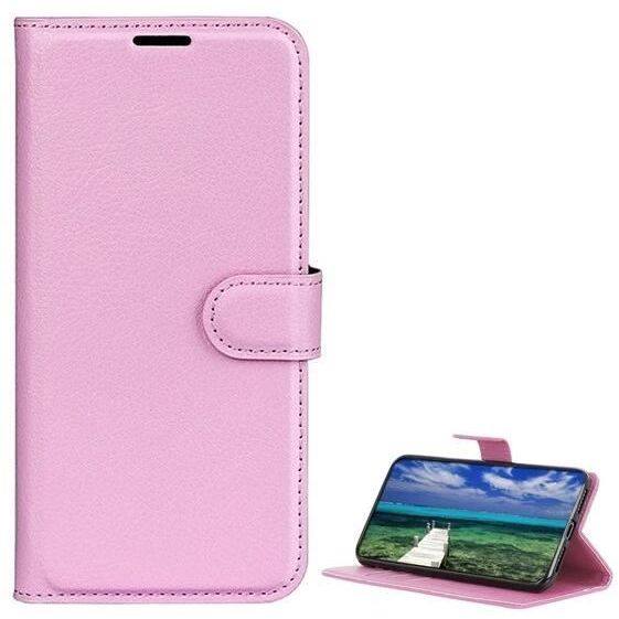 Gigapack Xiaomi 14T Pro bőr hatású prémium fliptok rózsaszín (GP-163123) (GP-163123)