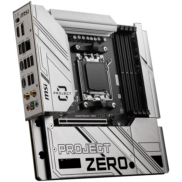 MSI B650M PROJECT ZERO placa base AMD B650 Zócalo AM5 micro ATX