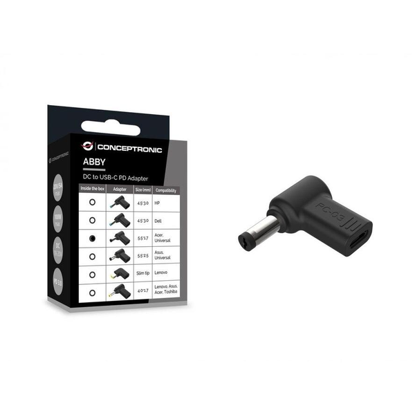 Conceptronic ABBY15PC03 αξεσουάρ για φορητούς υπολογιστές Άκρο τροφοδοσίας φορητού υπολογιστή