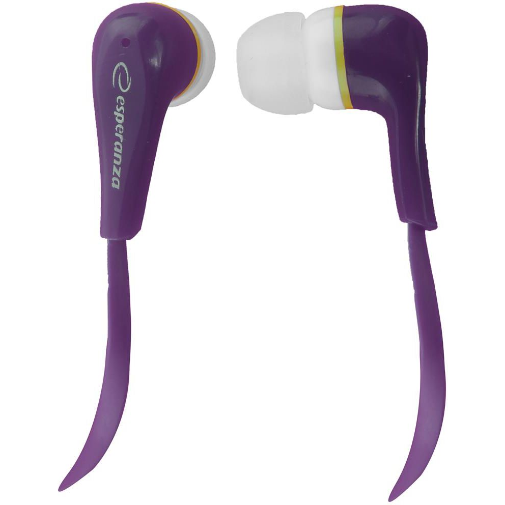 Esperanza EH146V Lollipop Vezetékes In-Ear Fülhallgató - Lila (EH146V - 5901299904855)