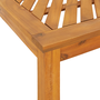 Set Dining 3 Piese din Lemn Masiv de Acacia