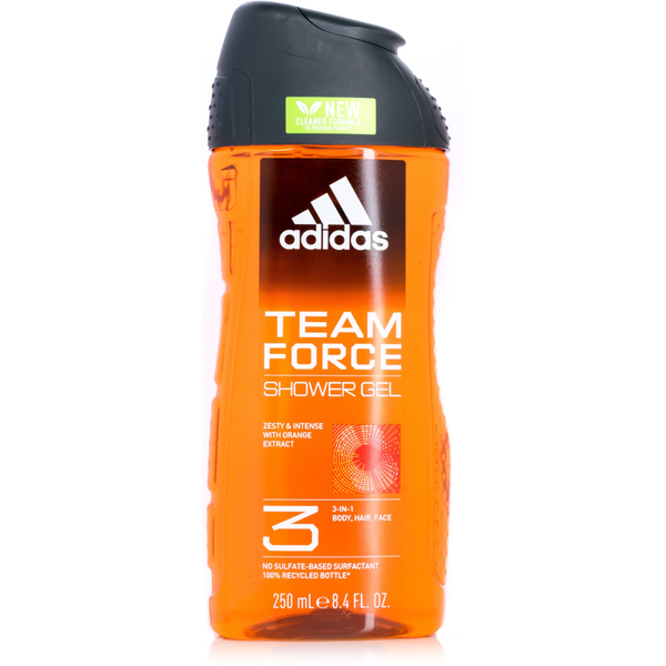 ADIDAS Team Force Shower Gel 3in1 250 ml