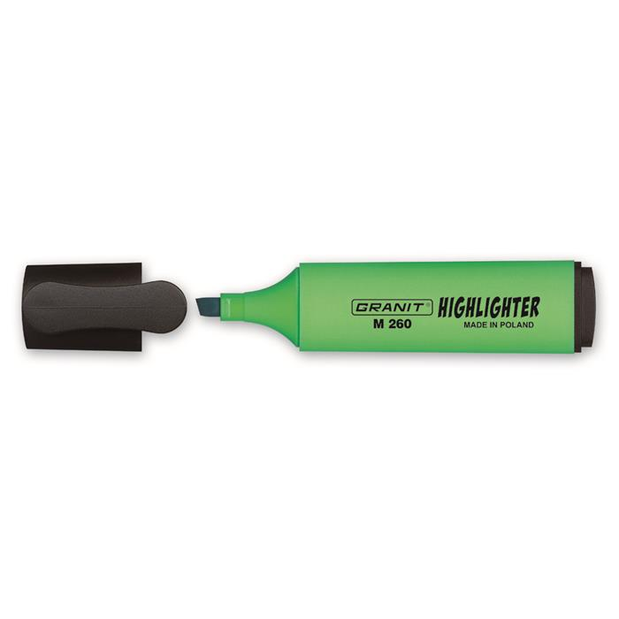 Granit M260 1-5 mm Szövegkiemelő - Zöld (M26010K07)
