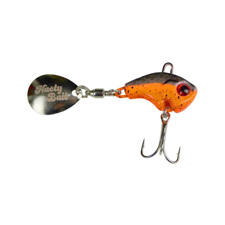 NASTY BAIT Lurchi sinkink Jig Spinner 5.5cm 9g Naranja/Volca (231821)