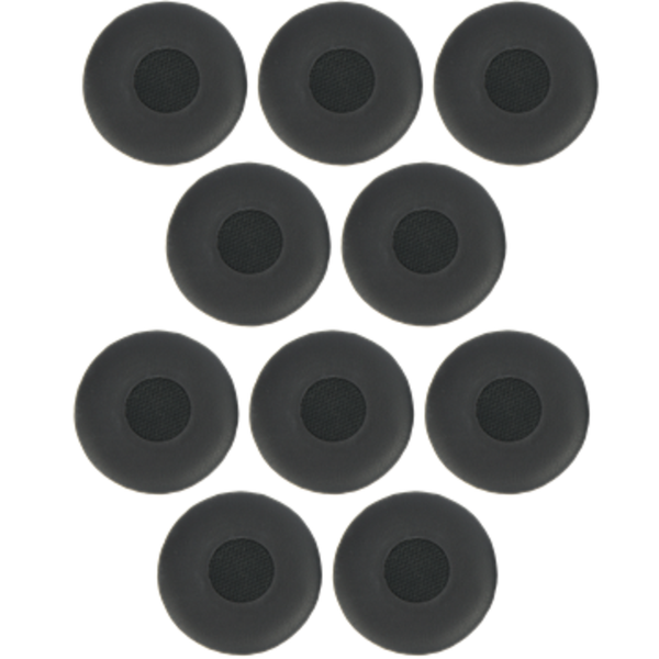 Jabra 14101-46 cuscinetto per auricolari Pelle Nero 10 pz