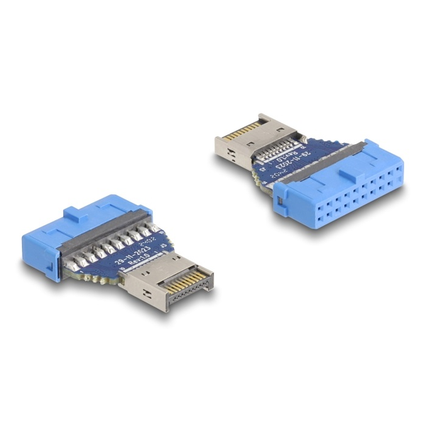 Adaptér Pin Header samica USB 5 Gbps USB E Key A Delock 67129
