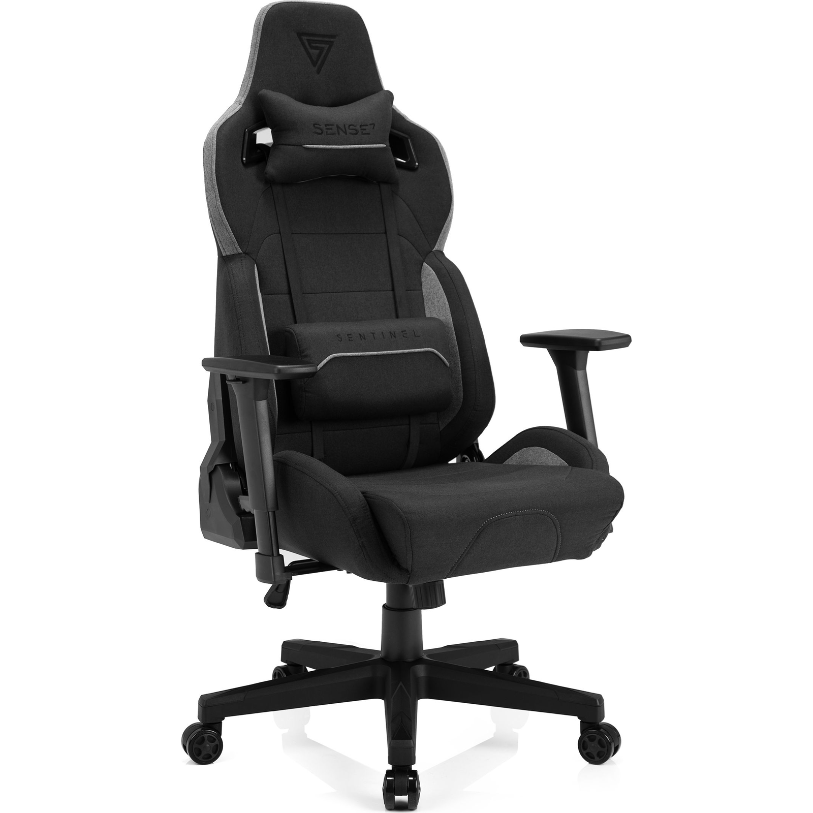 SENSE7 Sentinel Gamer Szék Fekete-Szürke (5902659841391)