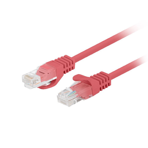 Lanberg U/UTP CAT6 Patch kábel 2m 10db - Piros