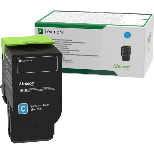 Lexmark C2320C0 tonerpatron 1 stk Original Blå