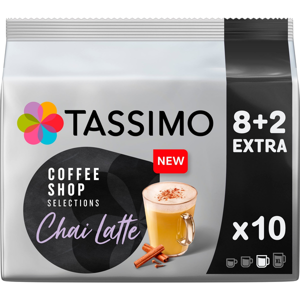 Kapsle do kávovaru Tassimo Coffee Shop Selections Chain Latte 10 ks