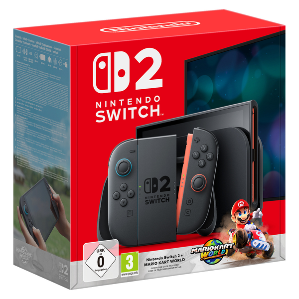 Nintendo Switch 2 + Mario Kart World videoconsola portátil 20,1 cm (7.9") 256 GB Pantalla táctil Wifi Negro