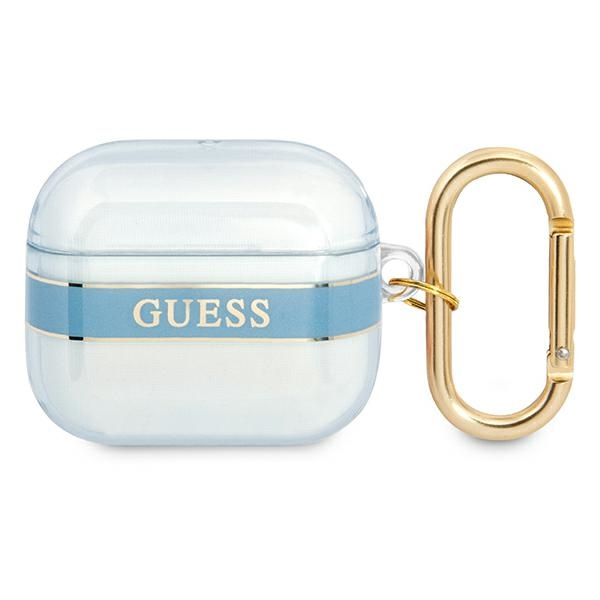 ZBIRKA GUESS AIRPODS 3 COVER BLUE CASE STRAP