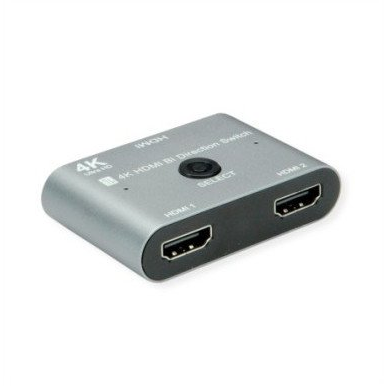 VALUE Kétirányú HDMI kapcsoló 4K 60Hz 2-utas