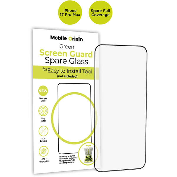 Mobile Origin Screen Guard Spare Glass Full Coverage iPhone 17 Pro Max üvegfólia