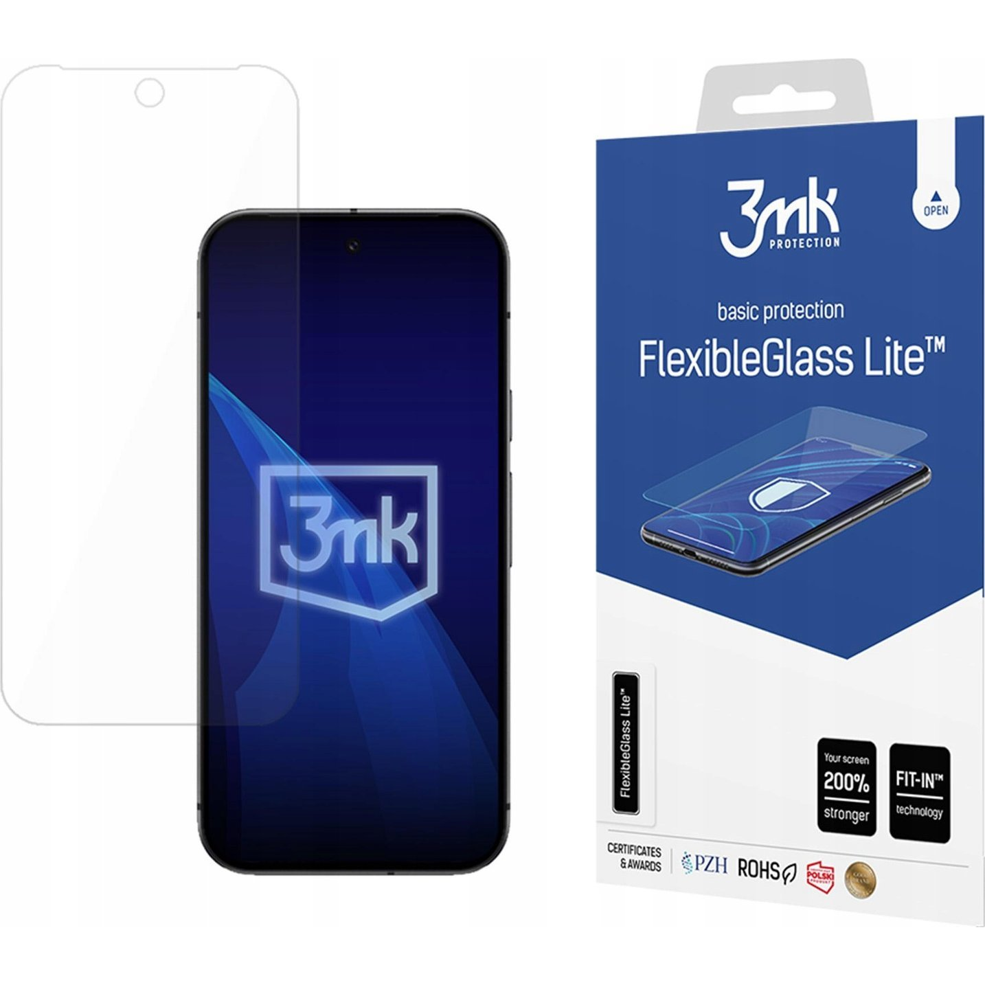 3MK FlexibleGlass Lite Google Pixel 9a üvegfólia - hibrid (5903108623247)