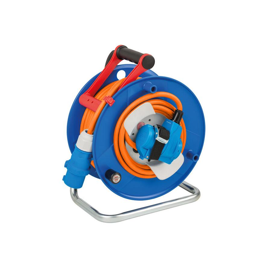 Brennenstuhl Garant-G CEE 220V 16A IP44 hálózati hosszabbító kábeldob 25m - Kemping és lakóautó használatra (1182470100)