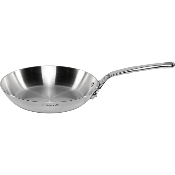 De Buyer Stainless Steel Induction Frying Pan Affinity 24cm (3724 24) deBuyer24) deBuyer 24)