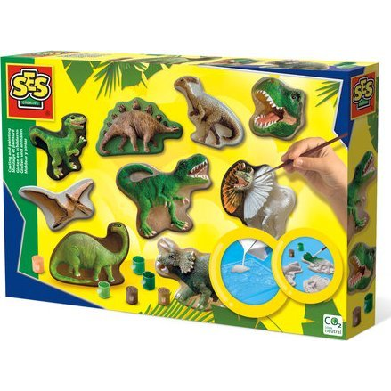 SES Creative Casting and painting - Dinosaur world